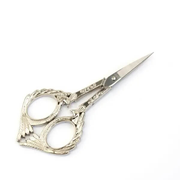 Queen Margareth | European Style Stainless Steel Scissors for Embroidery, Sewing & Craft DIY