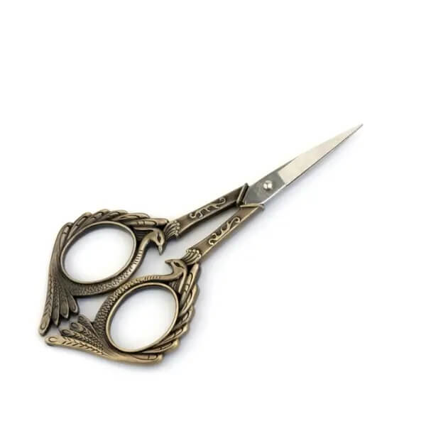 Queen Margareth | European Style Stainless Steel Scissors for Embroidery, Sewing & Craft DIY