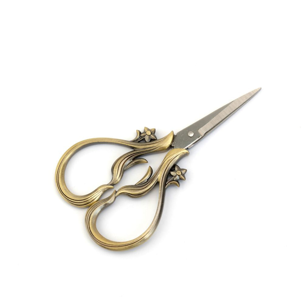 Queen Bertha | European Style Stainless Steel Scissors for Embroidery, Sewing & Craft DIY