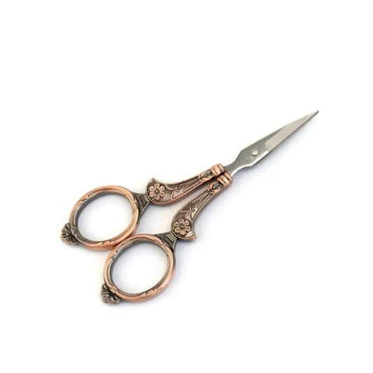 Queen Elizabeth | European Style Stainless Steel Scissors for Embroidery, Sewing & Craft DIY