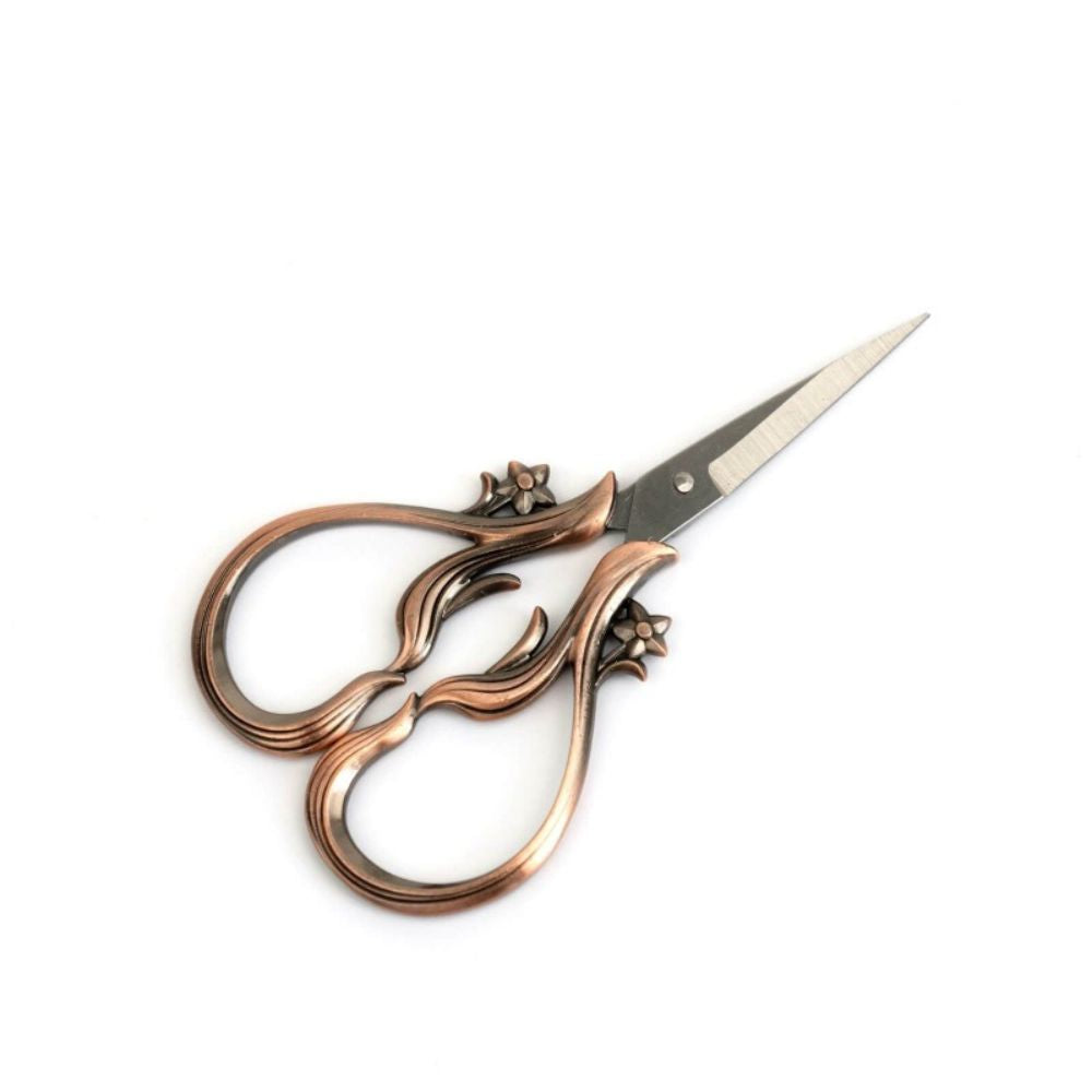 Queen Bertha | European Style Stainless Steel Scissors for Embroidery, Sewing & Craft DIY